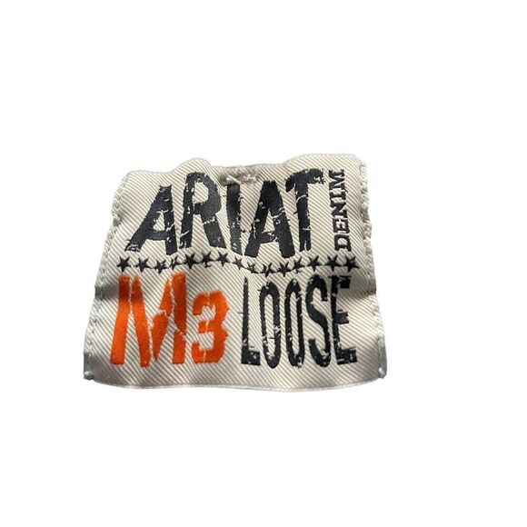 Ariat Denim M3 Loose Mens Blue Dsrk Wash Stackable Straight Leg Jeans Size 32 - Picture 4 of 14